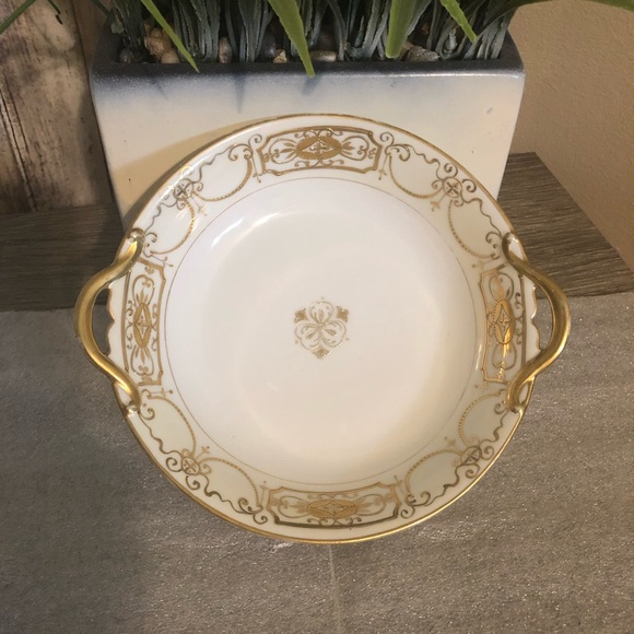 Nippon Other - Nippon Gold Guilded Hand-painted Bowl 1891 to 1911